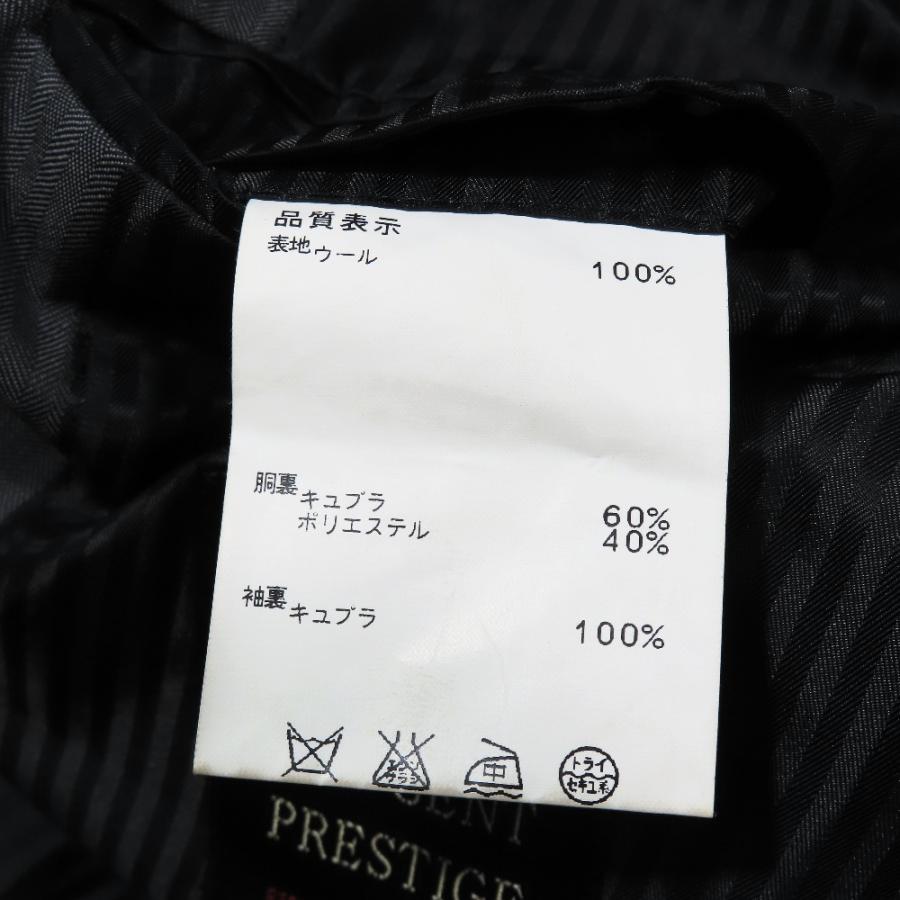 美品 Loro Piana ロロピアーナ super 130's ストライプ テーラードジャケット ウール 背抜き 2B サイドベンツ スーツ グレー メンズ 古着 中古 | Loro Piana | 06