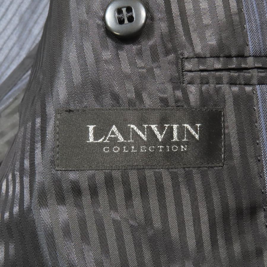 LANVIN COLLECTION 美品 ランバン コレクション ストライプ テーラード