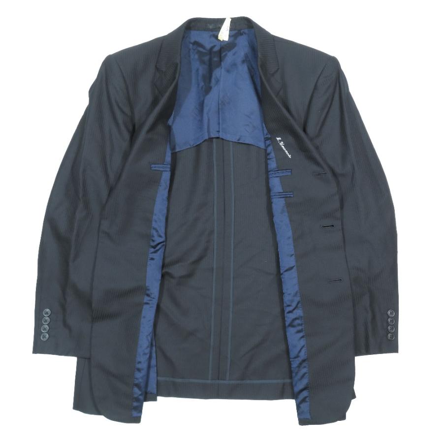 dunhill（ダンヒル） 美品 ストライプ テーラードジャケット ウール