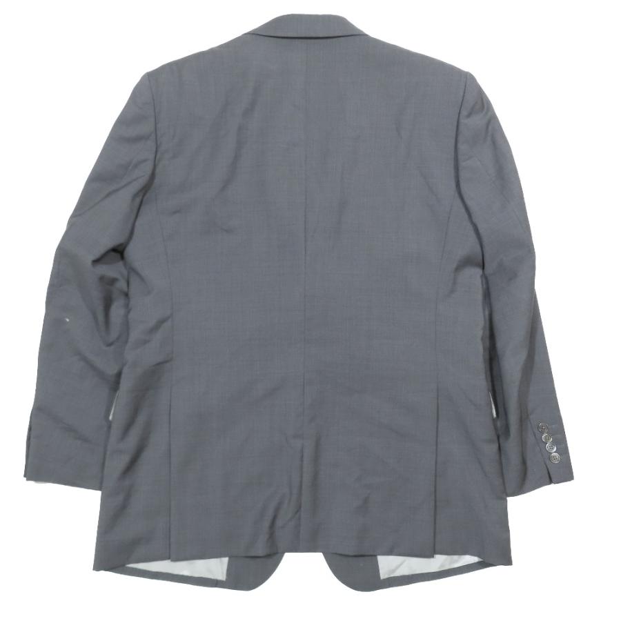 良品 Ermenegildo Zegna エルメネジルド ゼニア ウール テーラードジャケット ブレザー 背抜き 3B サイドベンツ スーツ グレー メンズ 古着 中古 USED 良品 Ermenegildo Zegna エルメネジルド ゼニア ウール テーラード