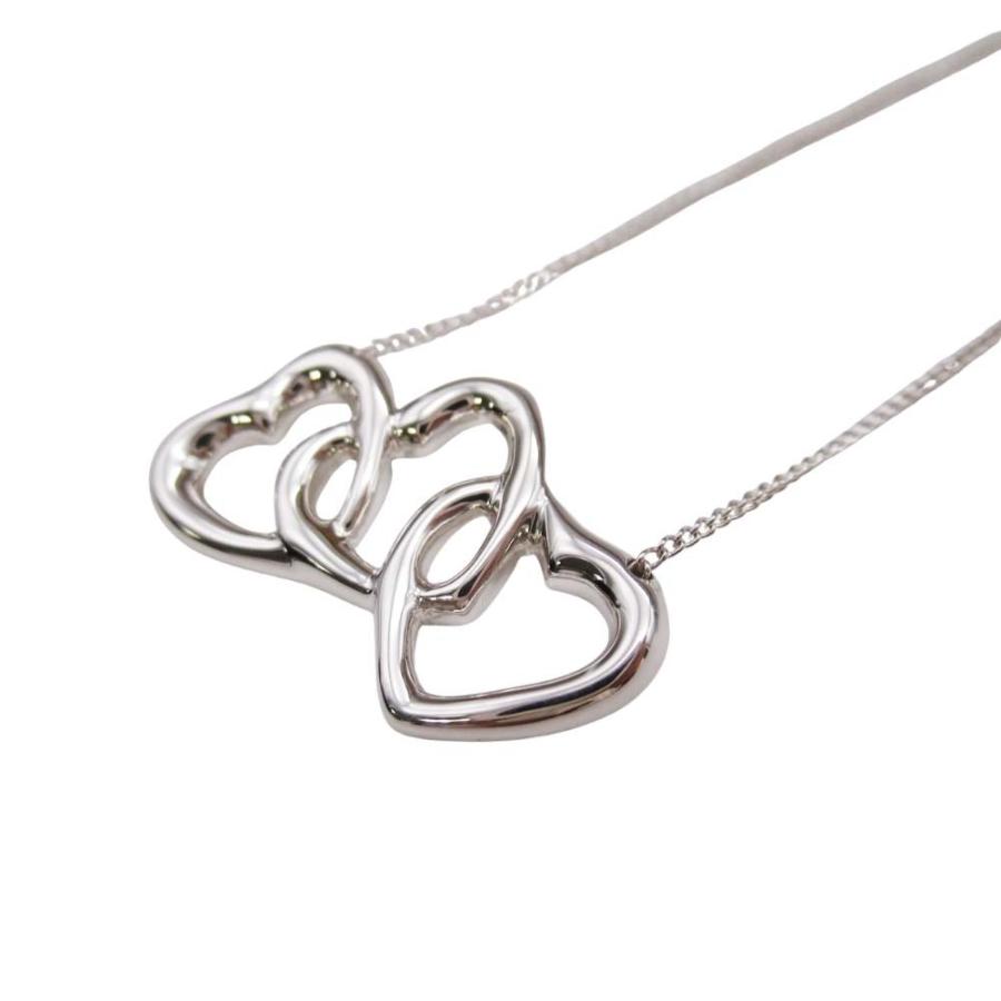 TIFFANY&Co.（ティファニー） 新品同様 トリプル オープンハート