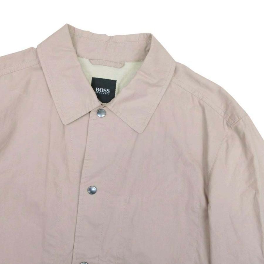 HUGO BOSS（ヒューゴ・ボス） 良品 コットン コーチジャケット シャツ