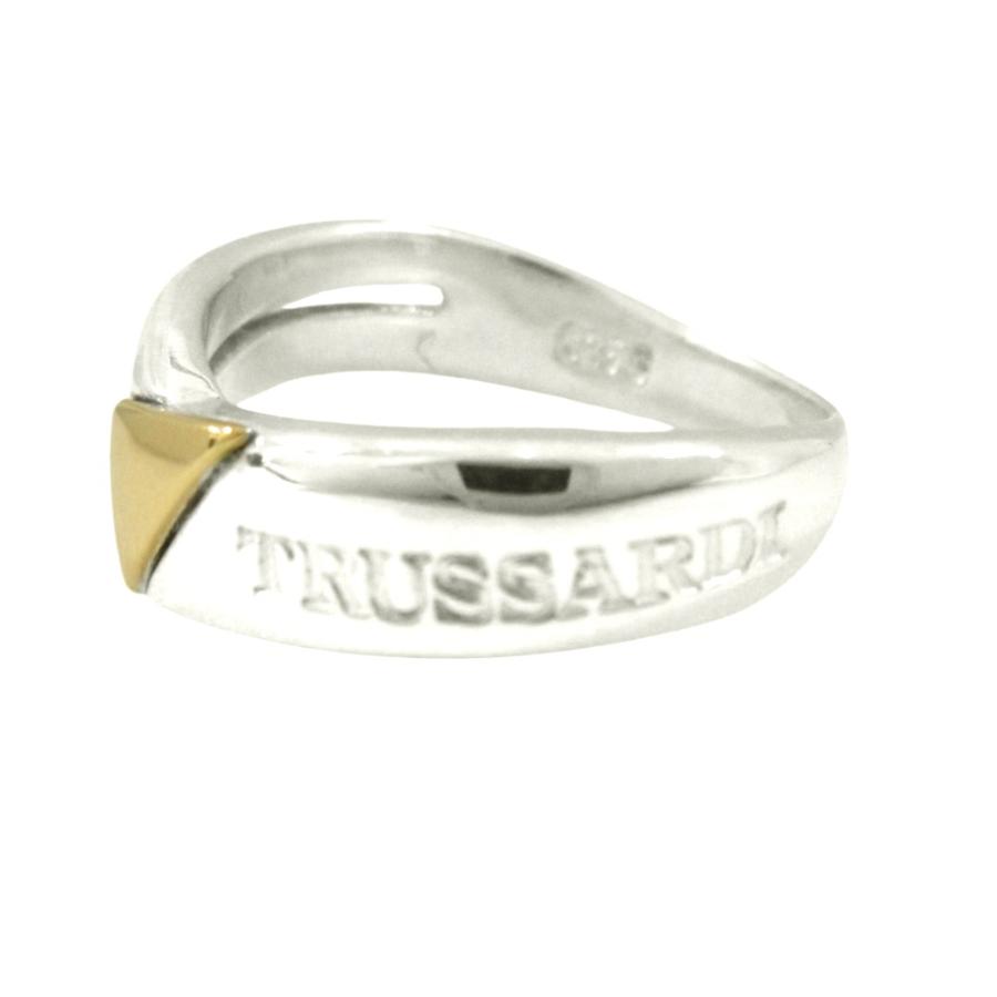 TRUSSARDI（トラサルディ） 新品同様 新品仕上げ済 K18 SV925 コンビ