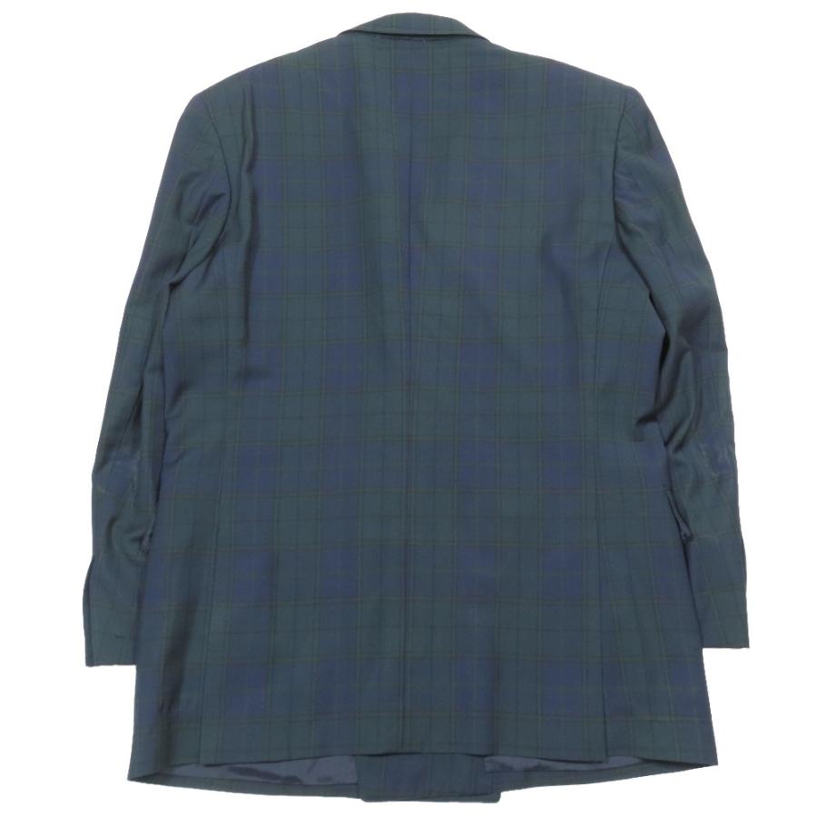 LANVIN（ランバン） チェック テーラードジャケット ダブルブレスト