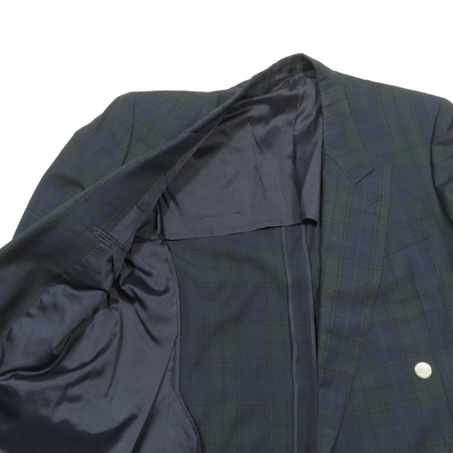 LANVIN（ランバン） チェック テーラードジャケット ダブルブレスト