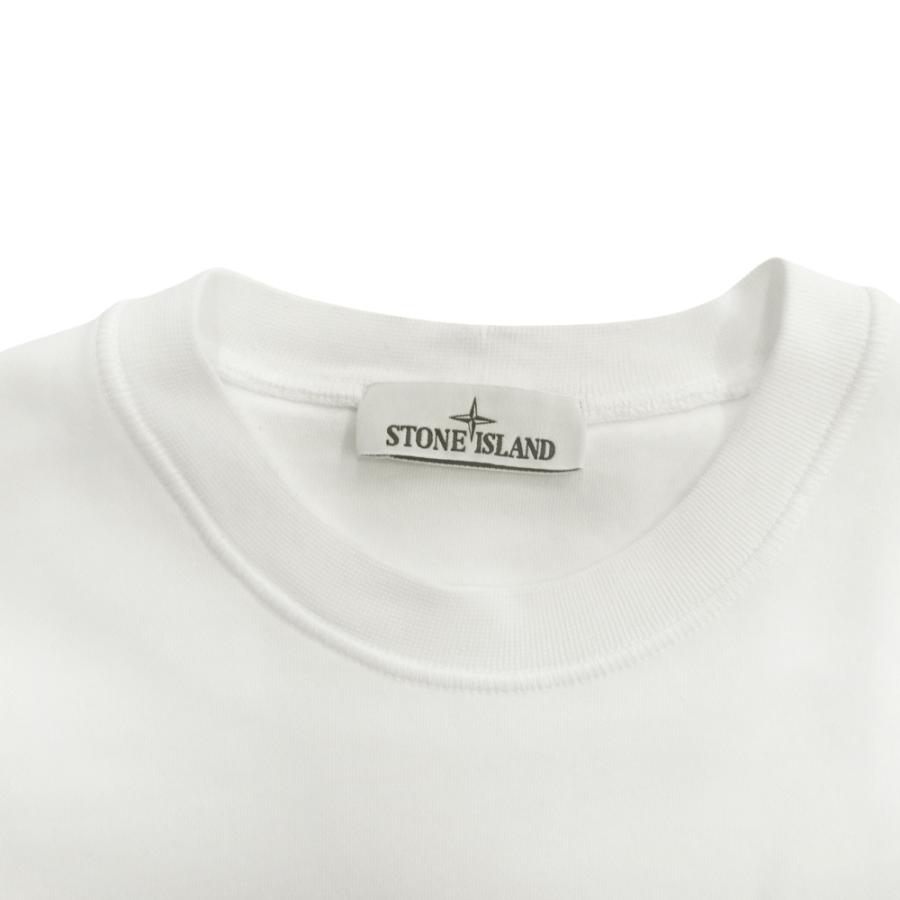 STONE ISLAND（ストーン アイランド） 美品 コンパスバッジ スウェット