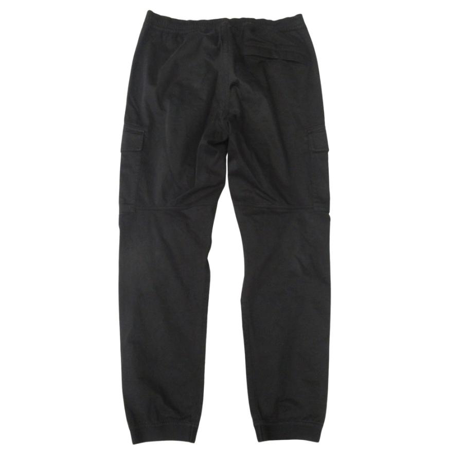 良品 STONE ISLAND ストーンアイランド 20aw コンパスバッジ ガーメントダイ カーゴ パンツ イージー ロゴ W33 黒 ブラック メンズ 古着 中古 | STONE ISLAND | 01