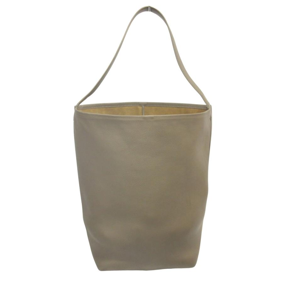 良品 THE ROW ザ ロウ LARGE N/S PARK TOTE ラージ パーク トート ハンド バッグ 鞄 レザー ロゴ ベージュ メンズ レディース 古着 中古 | THE ROW | 01
