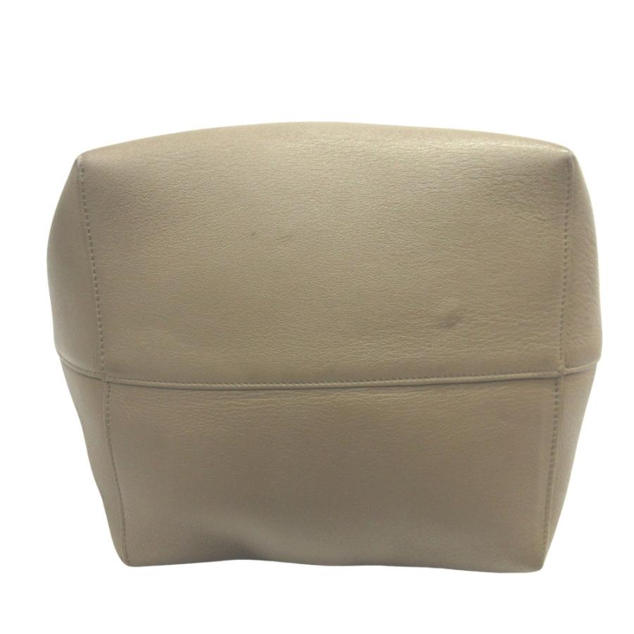 良品 THE ROW ザ ロウ LARGE N/S PARK TOTE ラージ パーク トート ハンド バッグ 鞄 レザー ロゴ ベージュ メンズ レディース 古着 中古 | THE ROW | 03