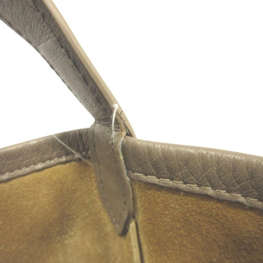 良品 THE ROW ザ ロウ LARGE N/S PARK TOTE ラージ パーク トート ハンド バッグ 鞄 レザー ロゴ ベージュ メンズ レディース 古着 中古 | THE ROW | 05