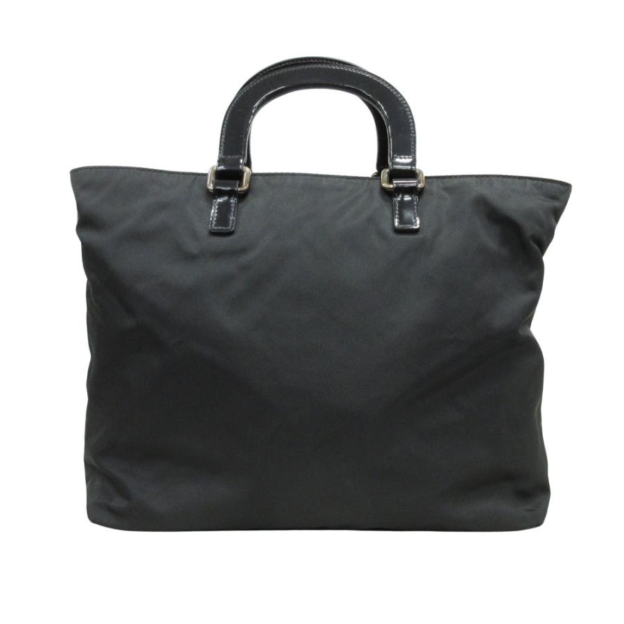 本物 良品 ■プラダ■ レザー 2WAY ショルダートートバッグ ハンドバッグ PRADA（プラダ） 良品 2way ナイロン レザー ハンド バッグ トート