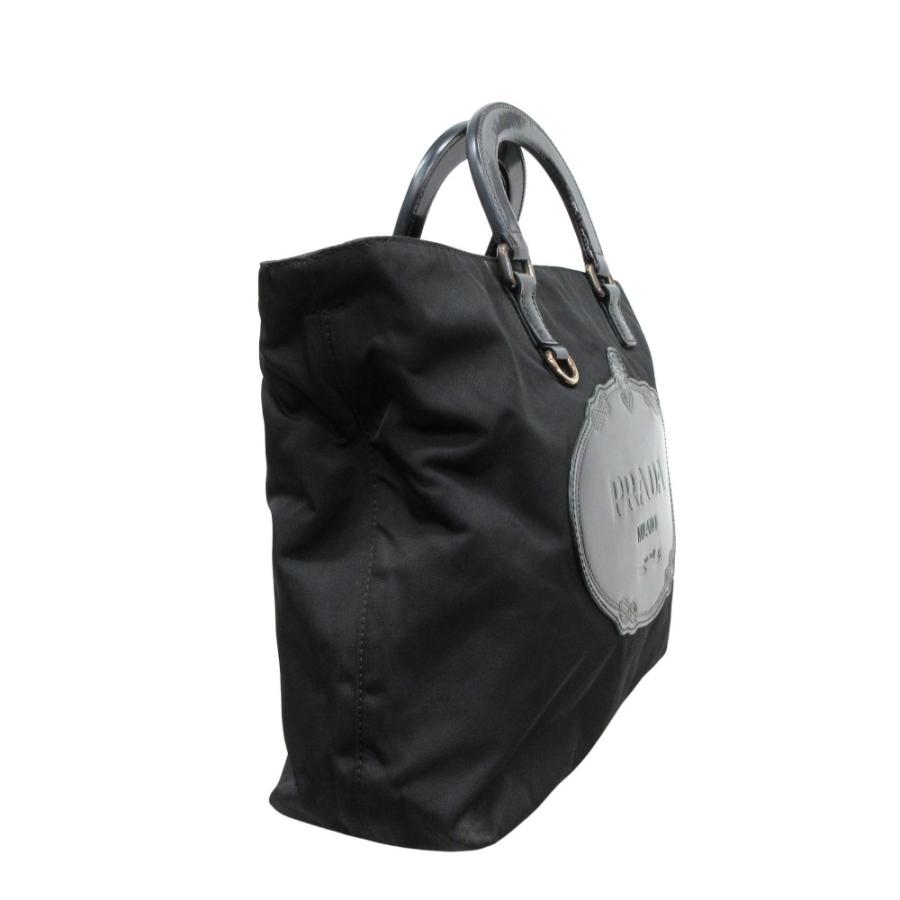 PRADA（プラダ） 良品 2way ナイロン レザー ハンド バッグ トート