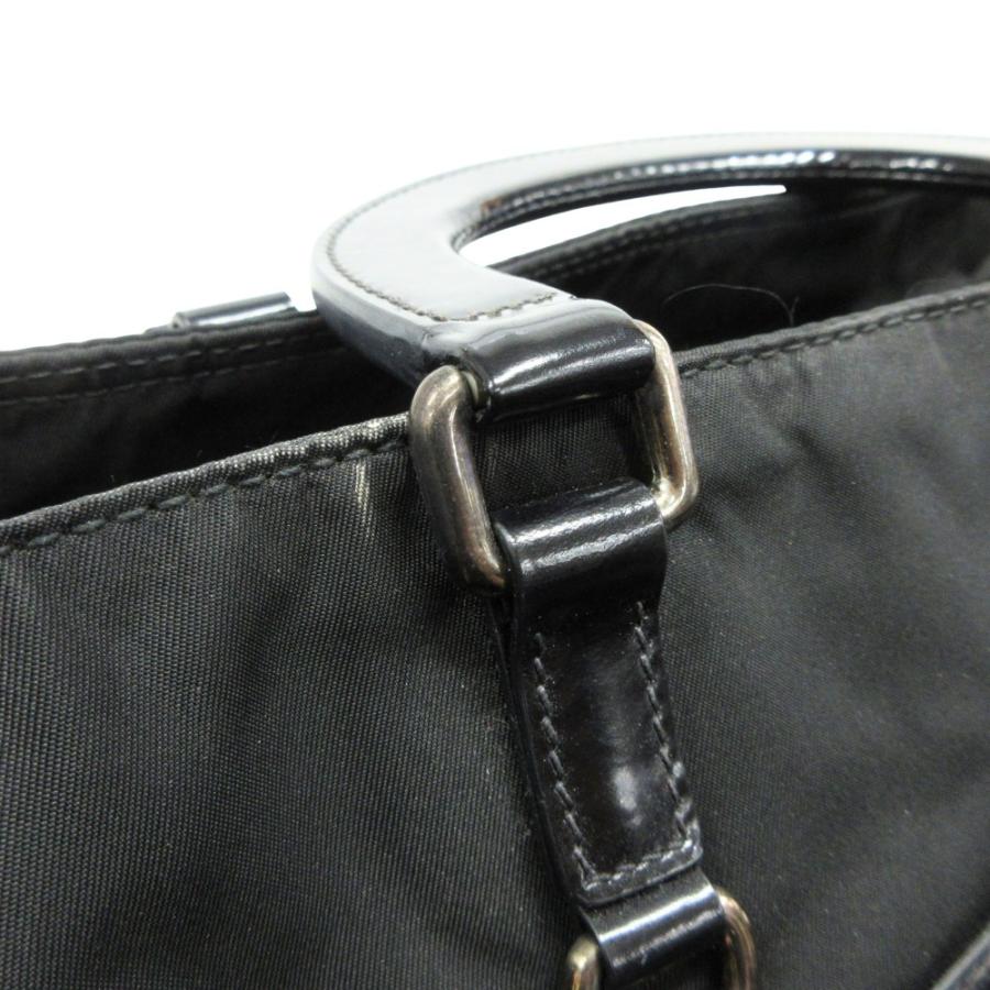 PRADA（プラダ） 良品 2way ナイロン レザー ハンド バッグ トート