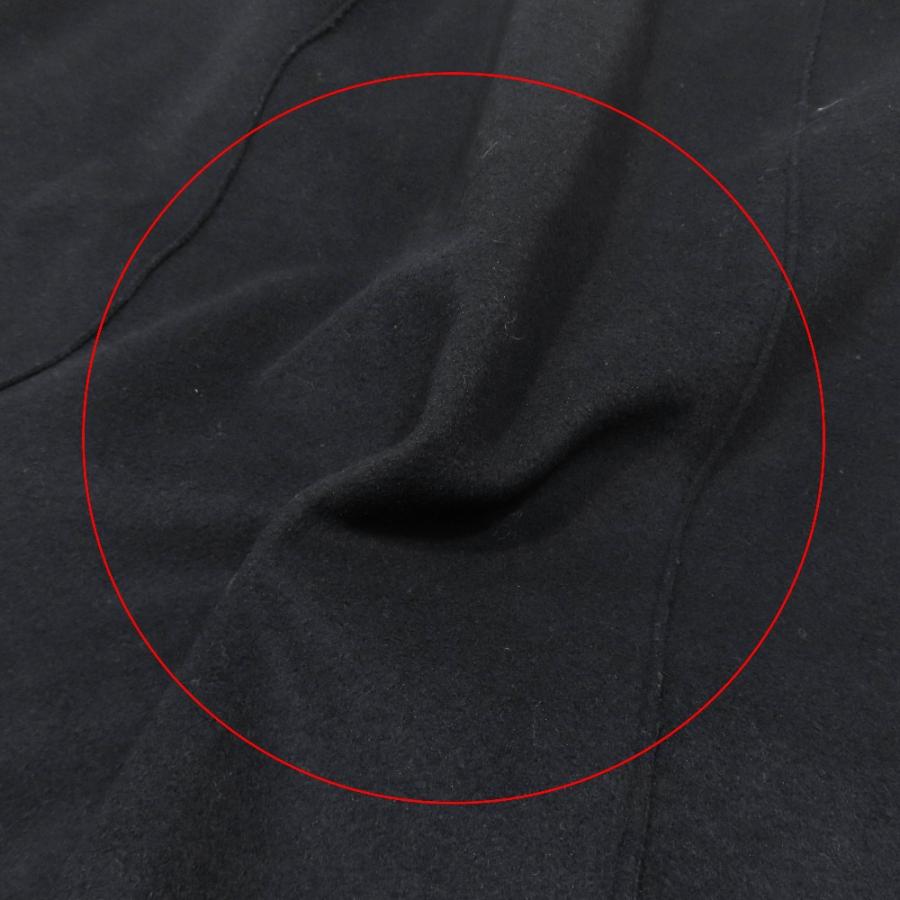 良品 JIL SANDER NAVY ジルサンダーネイビー ウール フレアスカート ロング マキシ丈 切替デザイン 36 ネイビー レッド レディース 古着 中古 | JIL SANDER NAVY | 09