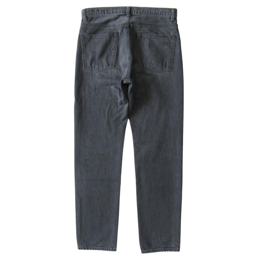 新品同様 COMOLI コモリ 25AW デニム 5P パンツ ジッパーフライ サイズ2 黒 ブラック メンズ 古着 中古 USED COMOLI（コモリ） 新品同様 25AW デニム 5P パンツ ジッパーフライ