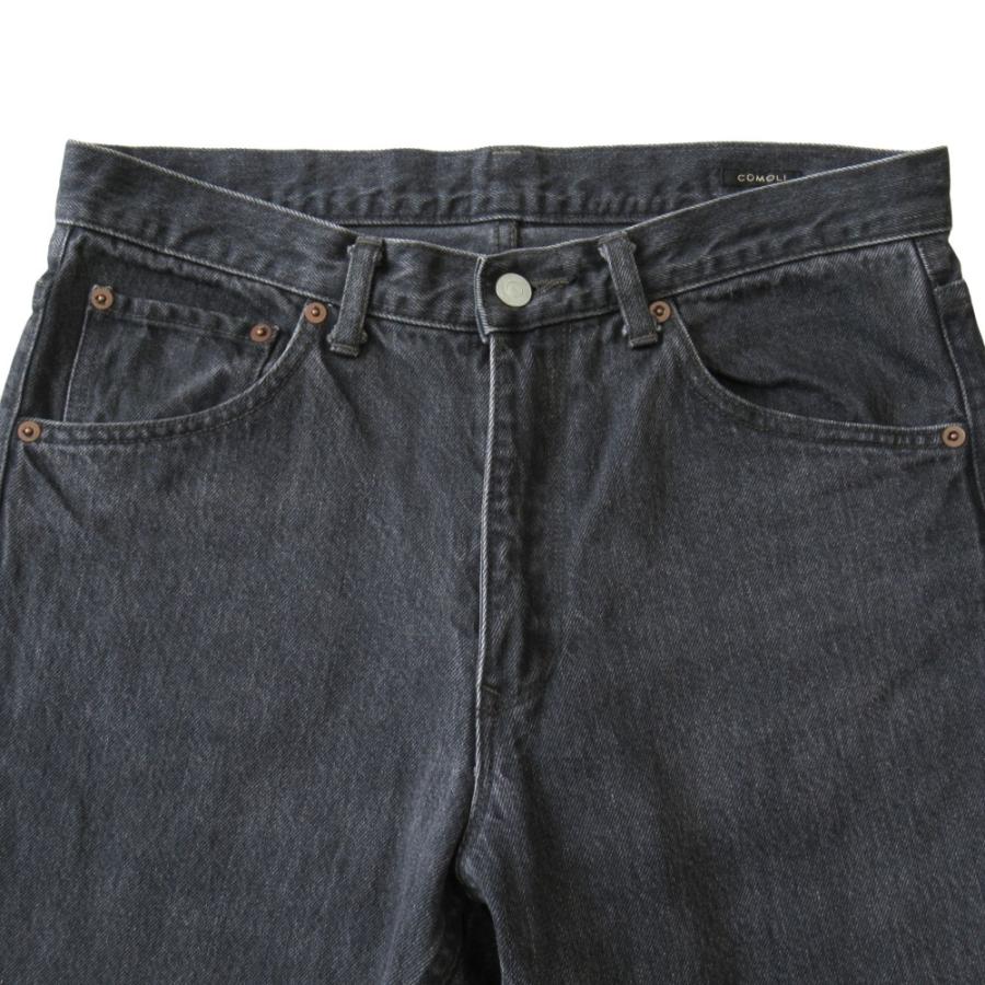 新品未使用　COMOLI 25AW デニム5Pパンツ size2 COMOLI（コモリ） 新品同様 25AW デニム 5P パンツ ジッパーフライ