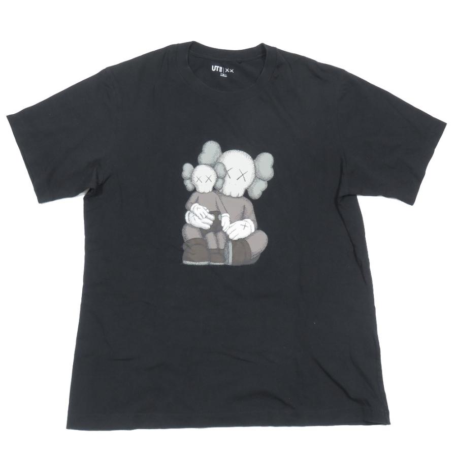 ユニクロ（UNIQLO） 美品 × KAWS カウズ コラボ Tシャツ 半袖 クルー 