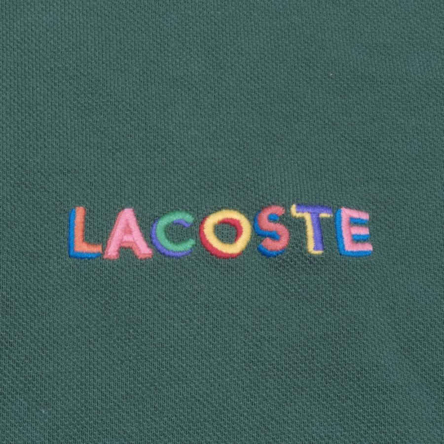 良品 LACOSTE L!VE ラコステライブ ポロシャツ 半袖 ロゴ ワンポイント カットソー プルオーバー コットン L グリーン メンズ レディース 古着 中古 |  | 04