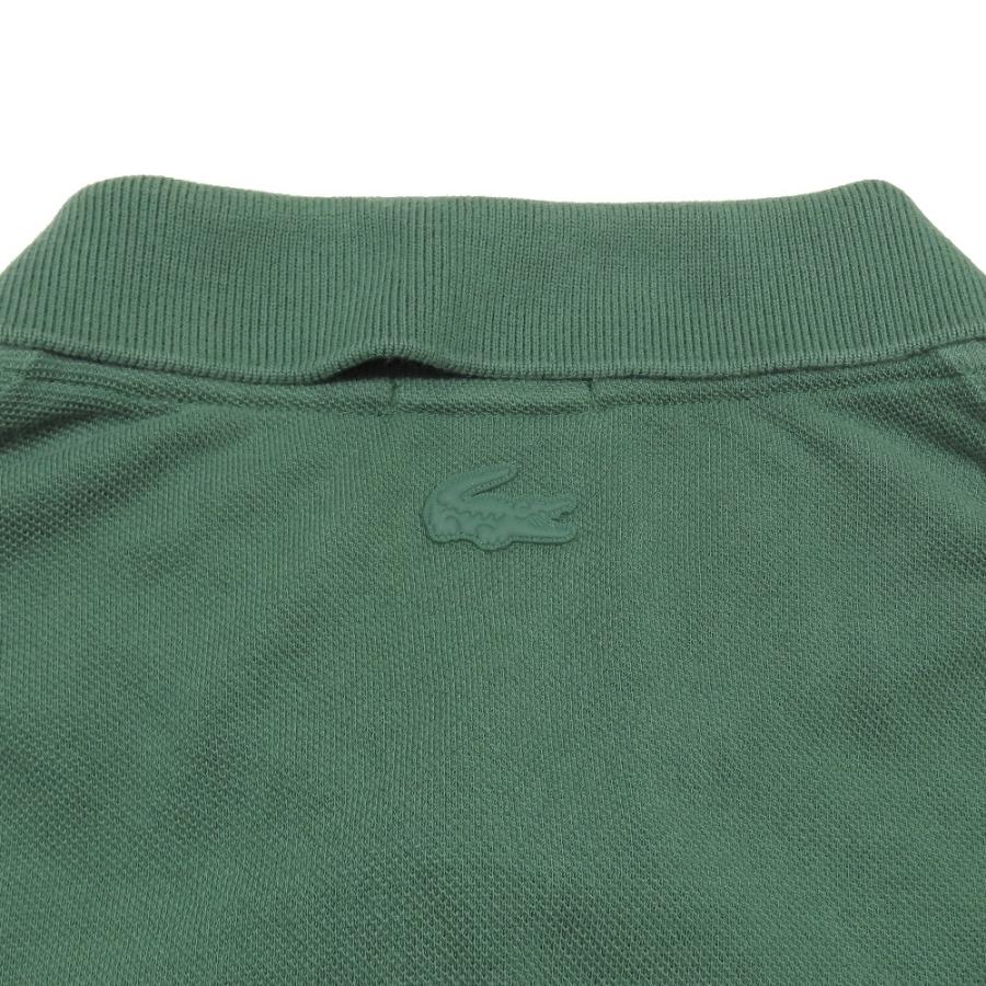 良品 LACOSTE L!VE ラコステライブ ポロシャツ 半袖 ロゴ ワンポイント カットソー プルオーバー コットン L グリーン メンズ レディース 古着 中古 |  | 05
