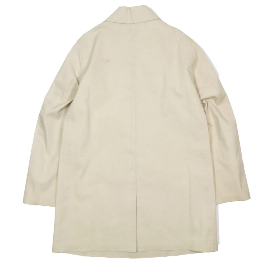 Mackintosh マッキントッシュ ミディ丈 ステンカラーコート バルマカーンコート ボタンスルー ジャケット アウター 38 ベージュ メンズ 古着 中古 | Mackintosh | 01