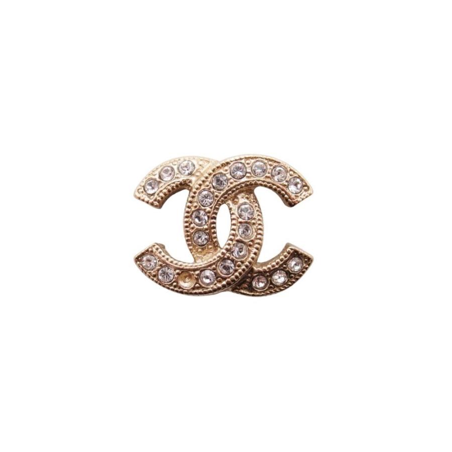 CHANEL（シャネル） 美品 22aw ココマーク スタッドピアス 片耳 ライン 