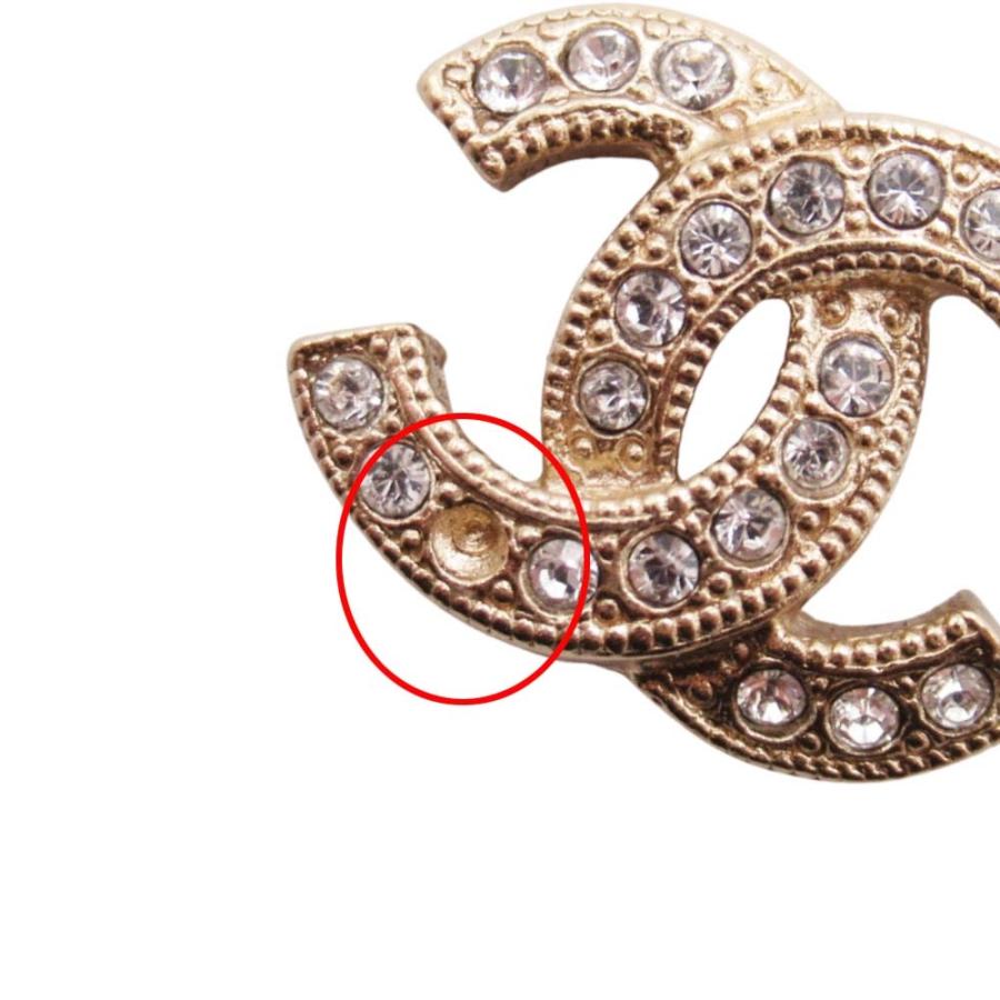 CHANEL（シャネル） 美品 22aw ココマーク スタッドピアス 片耳 ライン
