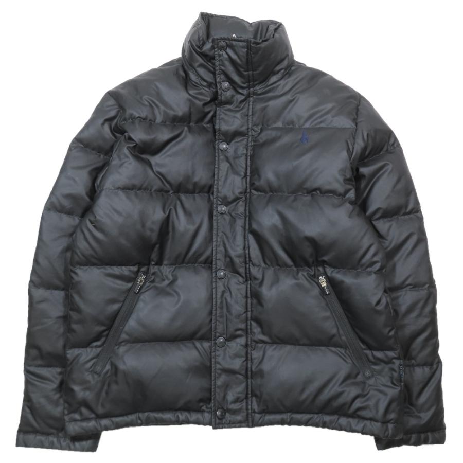 Paul Smith JEANS ポールスミスジーンズ ナイロン ダウンジャケット ブルゾン スタンドカラー L ブラック メンズ 古着 中古 | Paul Smith JEANS