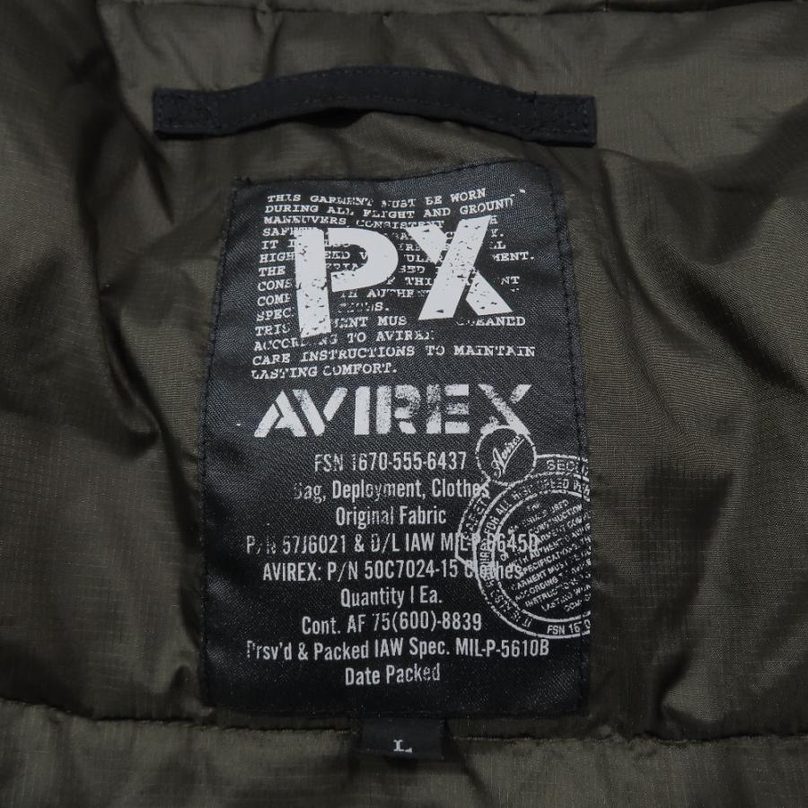 AVIREX（アヴィレックス） 中綿 フードパディング ジャケット ブルゾン