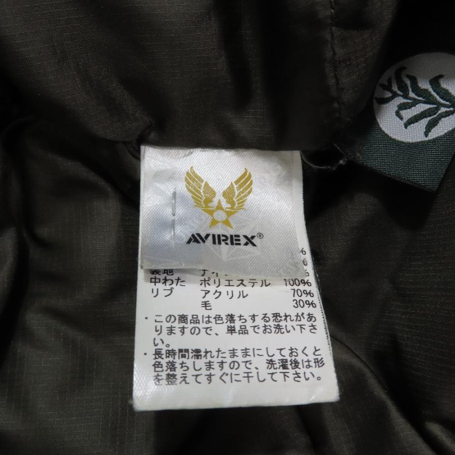 AVIREX（アヴィレックス） 中綿 フードパディング ジャケット ブルゾン