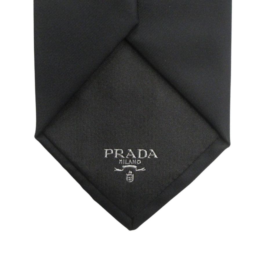 PRADA（プラダ） 19aw Re-Nylon トライアングルロゴ ナイロン ネクタイ