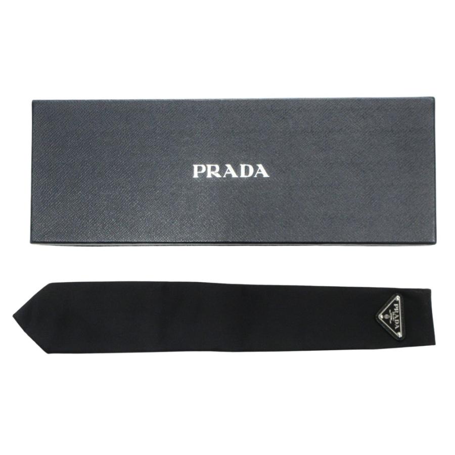 PRADA（プラダ） 19aw Re-Nylon トライアングルロゴ ナイロン ネクタイ