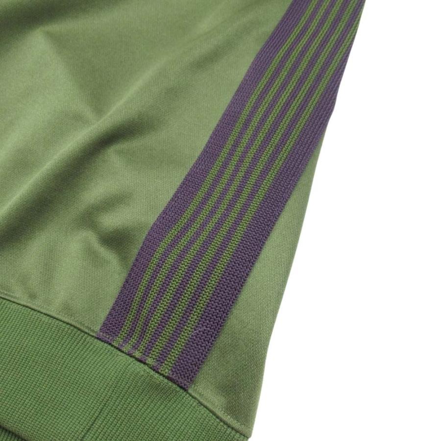 良品 Needles ニードルス 24ss TRACK CREWNECK SHIRT トラックシャツ ジャージ トップス プルオーバー カットソー M オリーブ メンズ 古着 中古 | Needles | 03