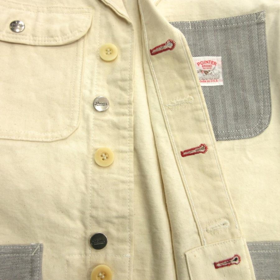 良品 eYe JUNYA WATANABE MAN アイコムデギャルソンジュンヤワタナベマン 17ss POINTER ポインター ワーク ジャケット XS アイボリー メンズ 古着 中古 USED 良品 eYe JUNYA WATANABE MAN アイコムデギャルソンジュンヤワタナベ