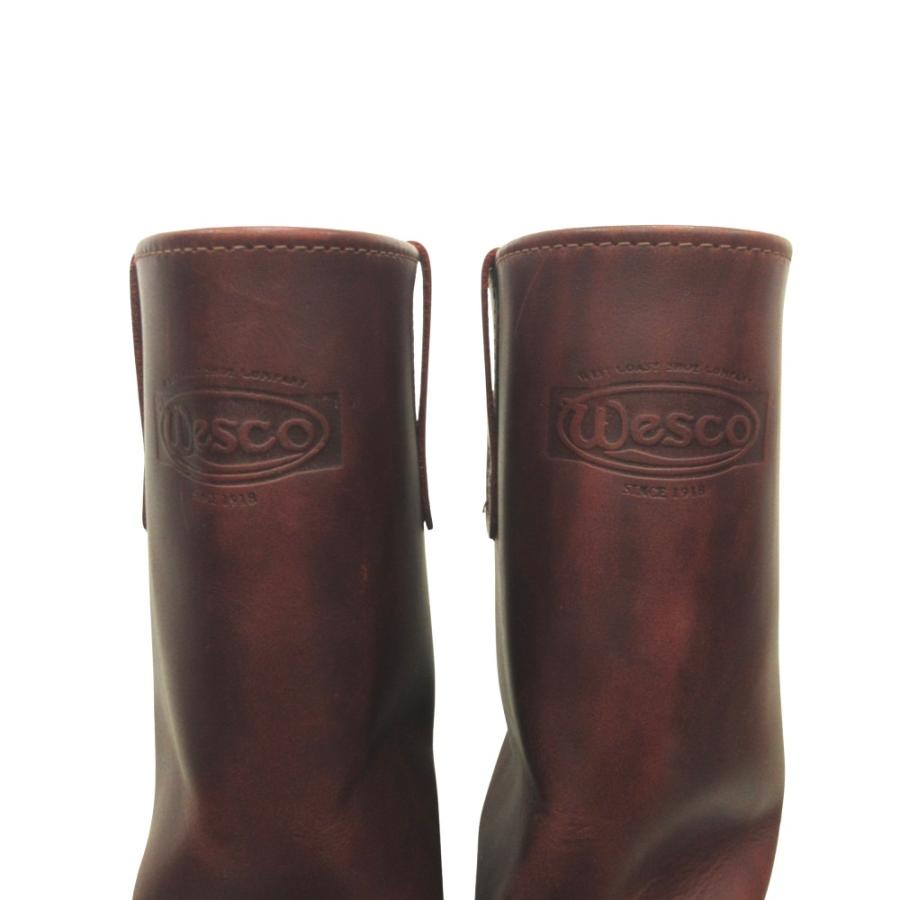 良品 WESCO ウエスコ HARNESS ハーネス エンジニア ブーツ シューズ 靴 レザー ミドル ロング 5D 23cm レッドウッド ブラウン系 メンズ 古着 中古 USED WESCO 良品 ウエスコ HARNESS ハーネス エンジニア ブーツ シューズ 靴