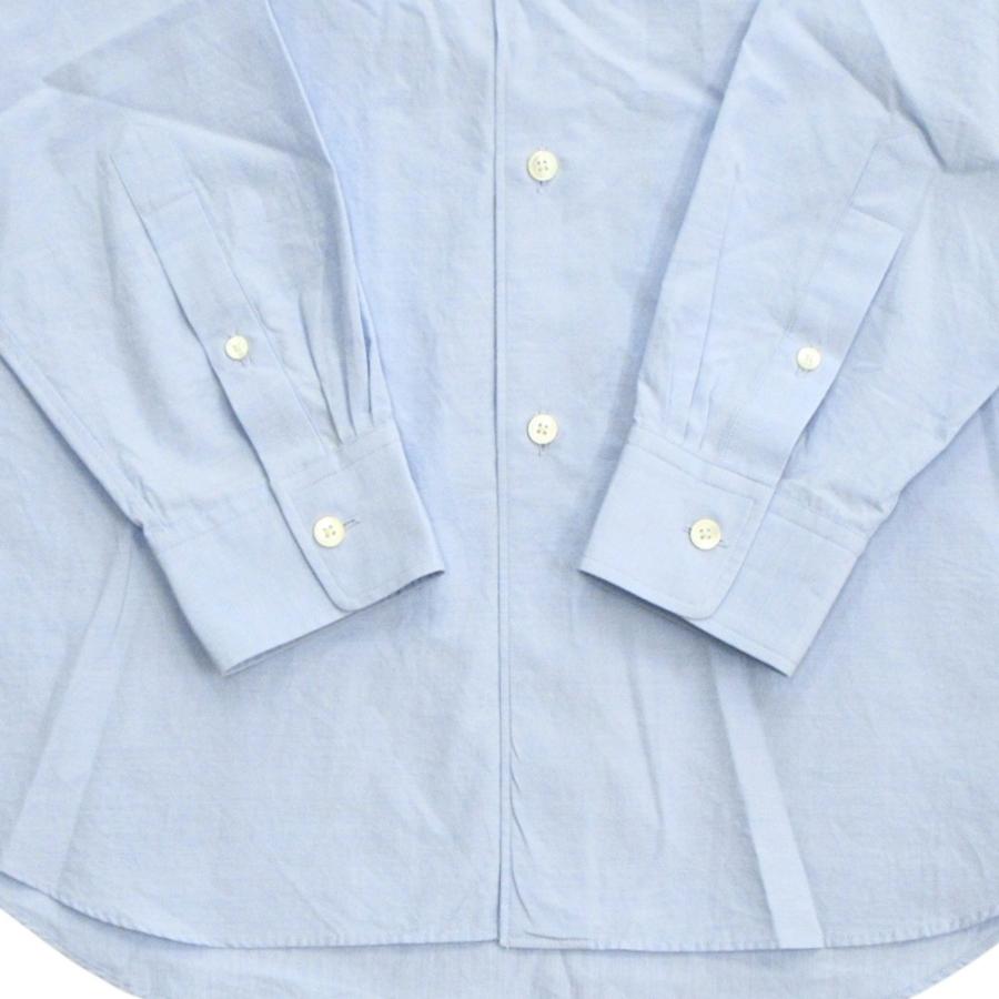 美品 AURALEE オーラリー 26SS WASHED FINX WEATHER CHAMBRAY SHIRT シャツ カットソー 長袖 無地 A26SS01FH サイズ3 青 ブルー メンズ 古着 中古 USED AURALEE（オーラリー） 美品 26SS WASHED FINX WEATHER CHAMBRAY SHIRT