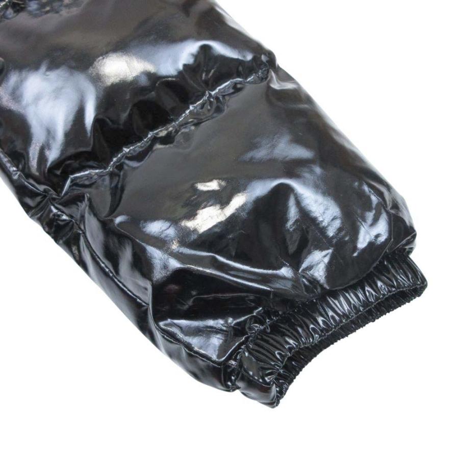 美品 Trapstar トラップスター Irongate Shiny Black Puffer シャイニーナイロン 中綿ジャケット ブルゾン フーデッド M 黒 ブラック メンズ 古着 中古 |  | 05