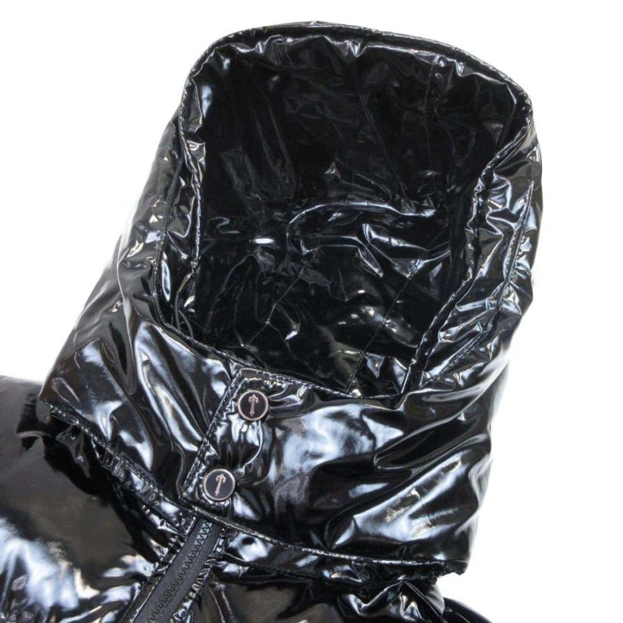 美品 Trapstar トラップスター Irongate Shiny Black Puffer シャイニーナイロン 中綿ジャケット ブルゾン フーデッド M 黒 ブラック メンズ 古着 中古 |  | 06