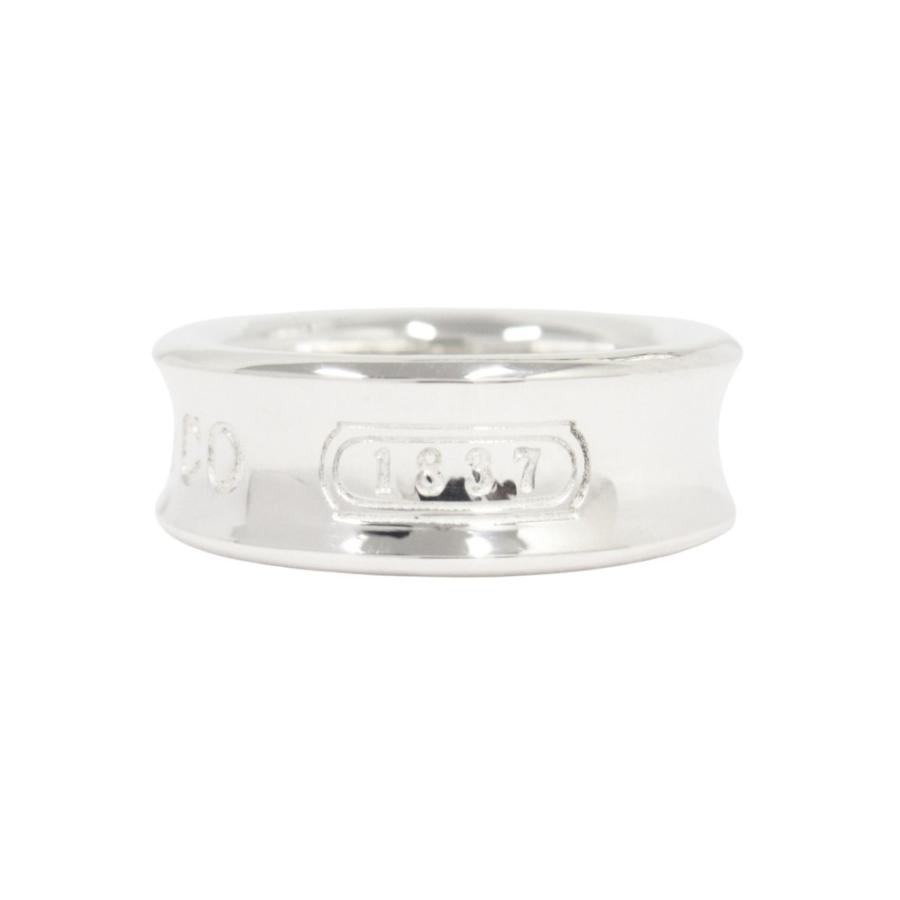 新品同様 TIFFANY&Co. ティファニー 新品仕上げ済 1837 ミディアム リング 指輪 アクセサリー SV925 約9号 シルバー キッズ 古着 中古 | TIFFANY&Co. | 01