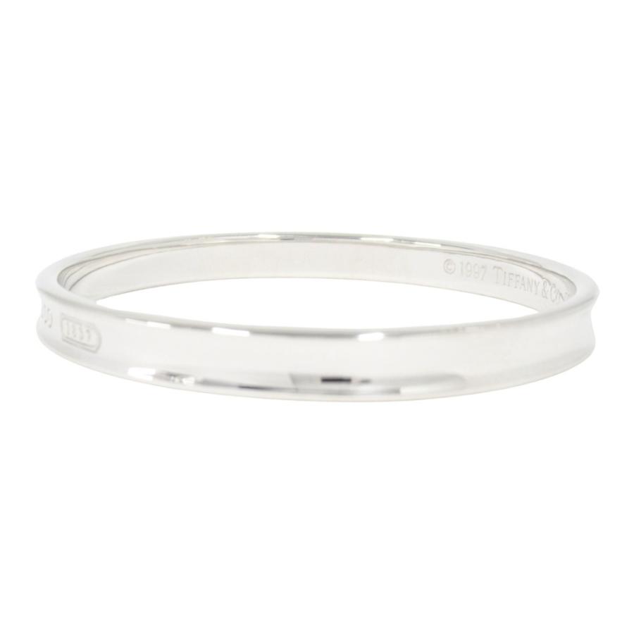 TIFFANY ティファニー ナローバングル 1837 ブレスレット SV925 TIFFANY&Co.（ティファニー） 新品同様 新品仕上げ済 1837 ナロー