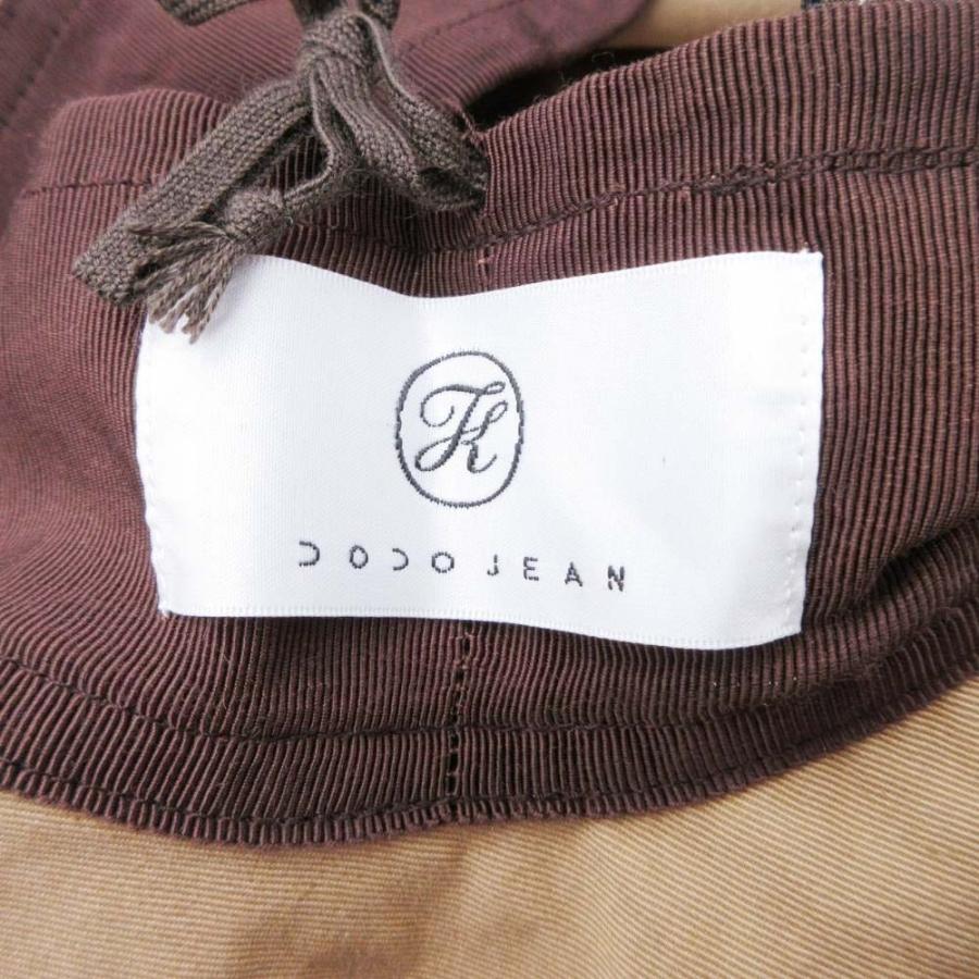 美品 KIJIMA TAKAYUKI x THE DODO JEAN キジマタカユキ 百々千晴 サファリハット コットンチノクロス 帽子 ベージュ レディース 古着 中古 | KIJIMA TAKAYUKI | 06