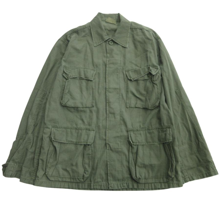 良品 ROTHCO ロスコ BDUジャケット ミリタリー シャツ ブルゾン リップストップ S カーキ メンズ 古着 中古 | ROTHCO