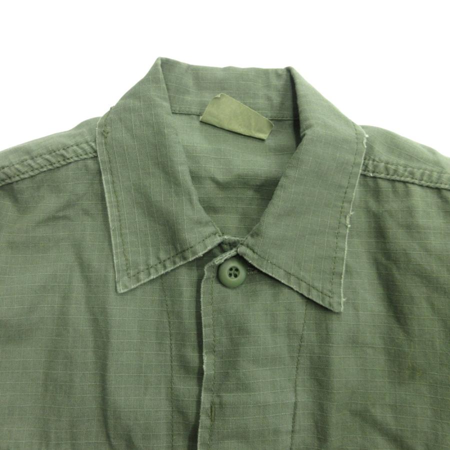 良品 ROTHCO ロスコ BDUジャケット ミリタリー シャツ ブルゾン リップストップ S カーキ メンズ 古着 中古 | ROTHCO | 03