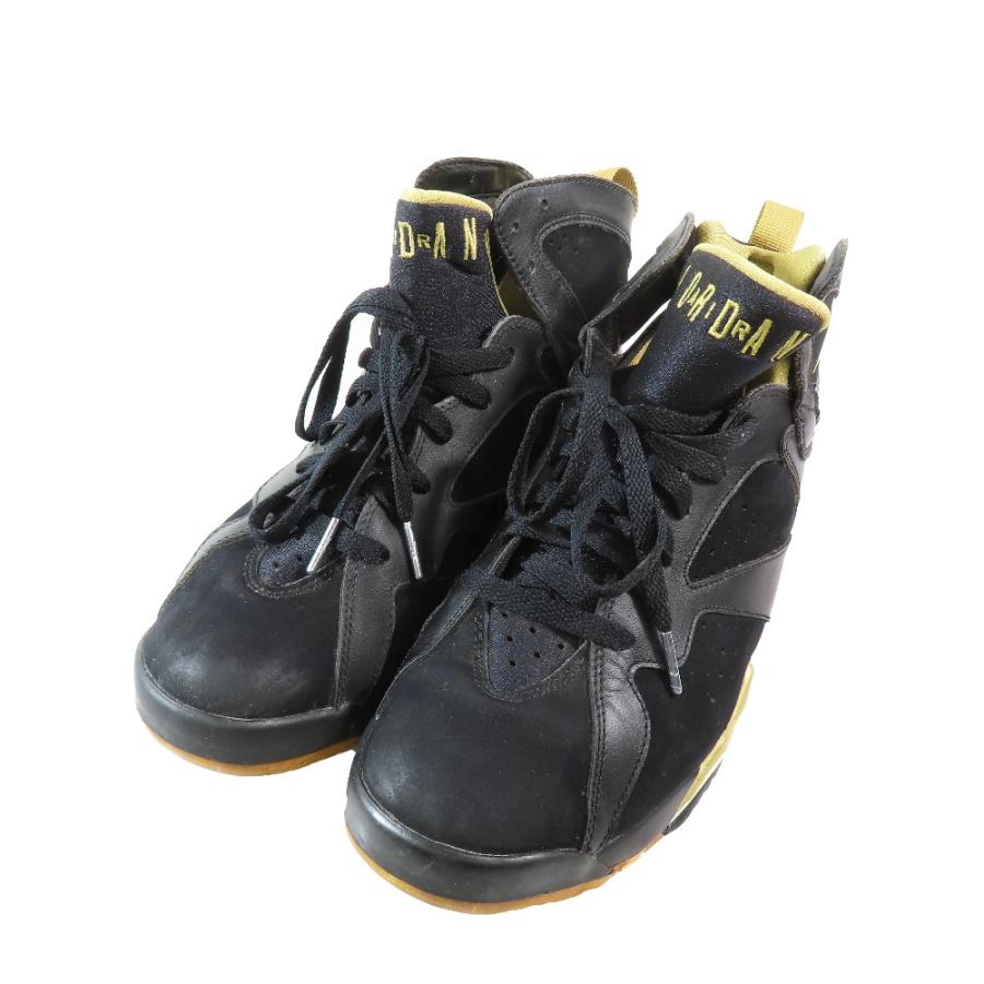 良品 NIKE Air Jordan 7 Retro Golden Moments Pack (6/7) エアジョーダン スニーカー 535357 935 シューズ 28cm ブラック ホワイト メンズ 古着 中古 USED NIKE（ナイキ） 良品 NIKE Air Jordan 7 Retro Golden Moments Pack (6