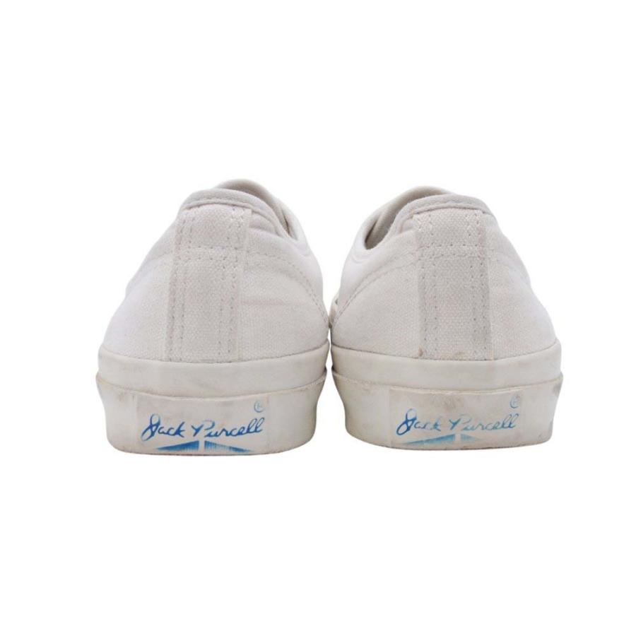 CONVERSE コンバース Jack Purcell ジャックパーセル スニーカー ローカット キャンバス シューズ 靴 24.5 白 ホワイト レディース 古着 中古 | CONVERSE | 03