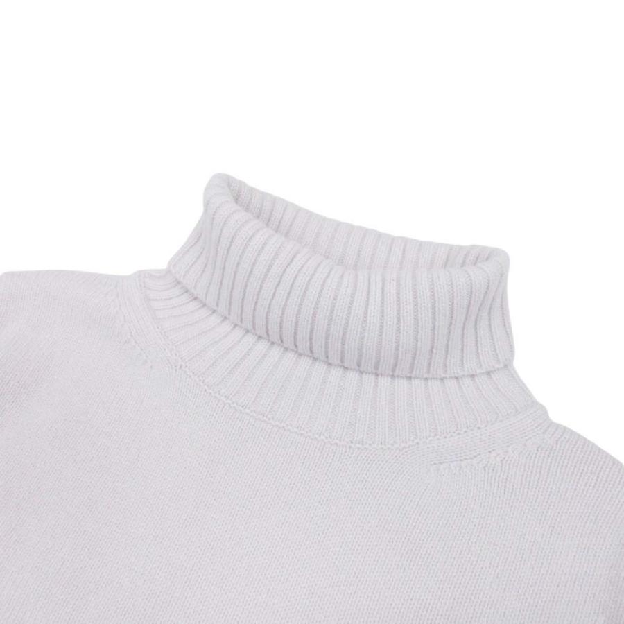美品 ANNE CLAIRE アンクレール シルクカシミヤ混 ウールニット タートルネック セーター 42 アイボリー レディース 古着 中古 |  | 02