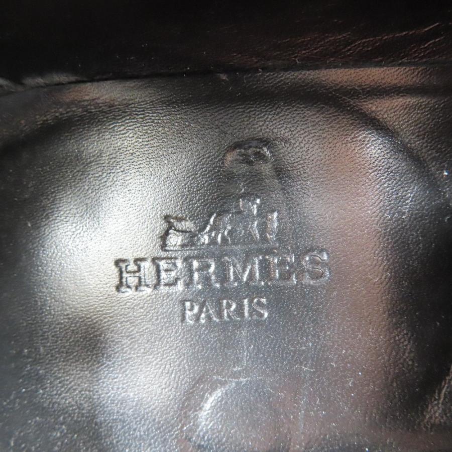 美品 HERMES エルメス ロワイヤル モカシン ローファー タッセル Hロゴ フリンジ レザー シューズ 35.5 ベージュ レディース 古着 中古 | HERMES | 05