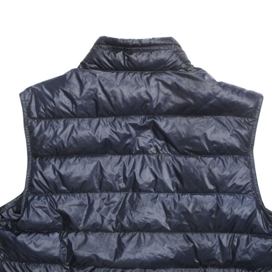 良品 MONCLER モンクレール GUI GILET ダウン ベスト ジャケット ブルゾン ロゴ ワッペン サイズ3 紺 ネイビー メンズ 古着 中古 | MONCLER | 03