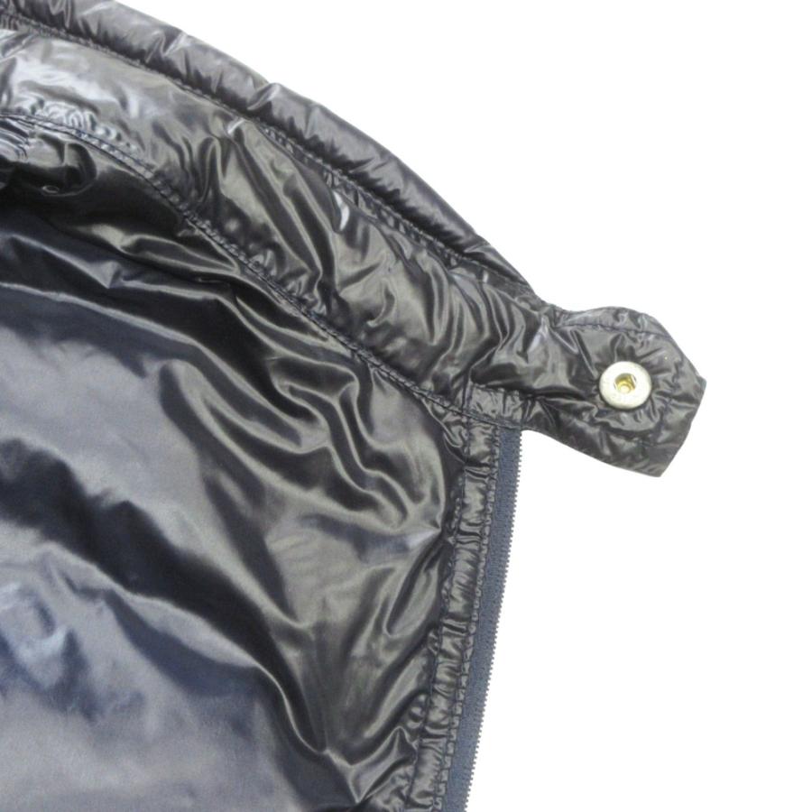 良品 MONCLER モンクレール GUI GILET ダウン ベスト ジャケット ブルゾン ロゴ ワッペン サイズ3 紺 ネイビー メンズ 古着 中古 | MONCLER | 06