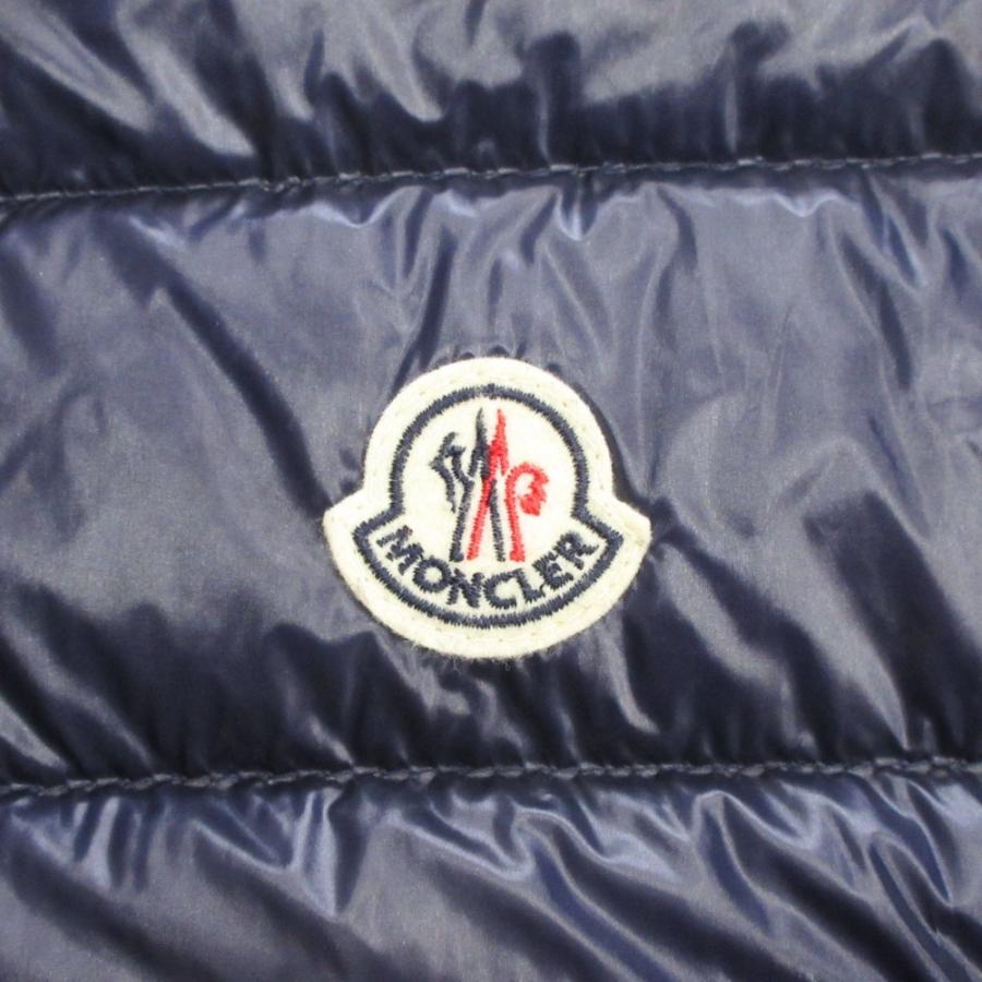 良品 MONCLER モンクレール GUI GILET ダウン ベスト ジャケット ブルゾン ロゴ ワッペン サイズ3 紺 ネイビー メンズ 古着 中古 | MONCLER | 07