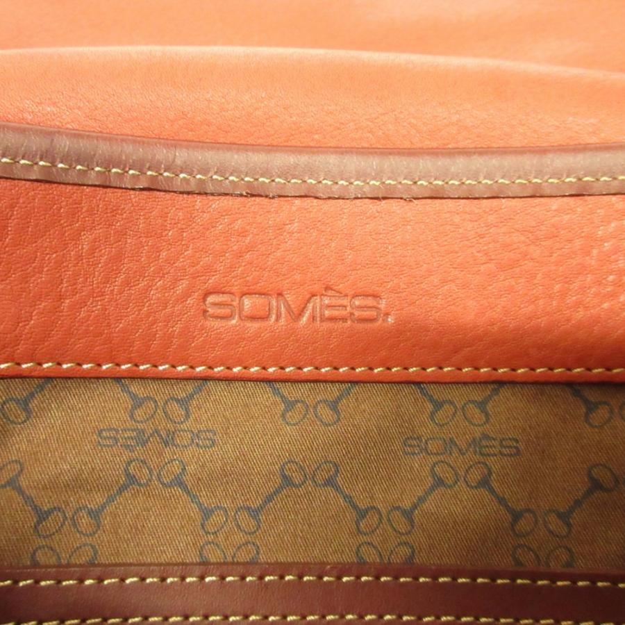 良品 SOMES SADDLE ソメスサドル CSE-15 キャリアトート ハンド バッグ